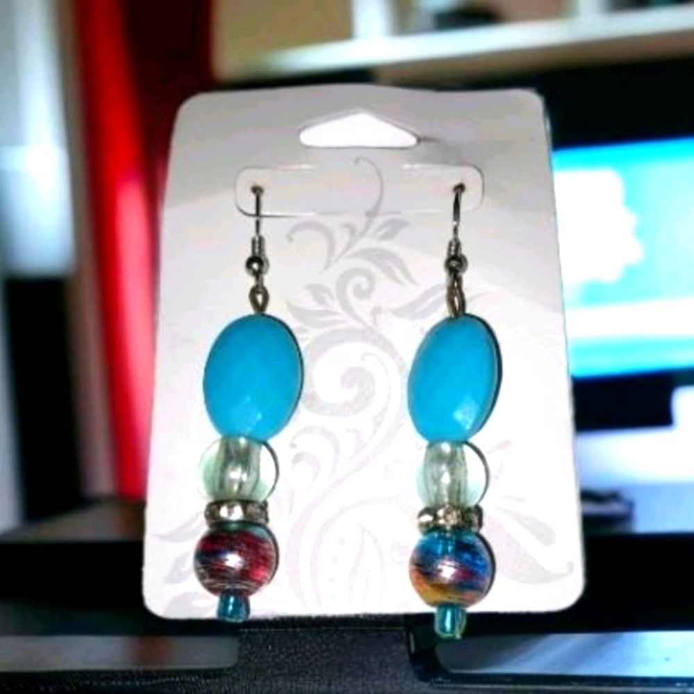 Handmade beaded earrings